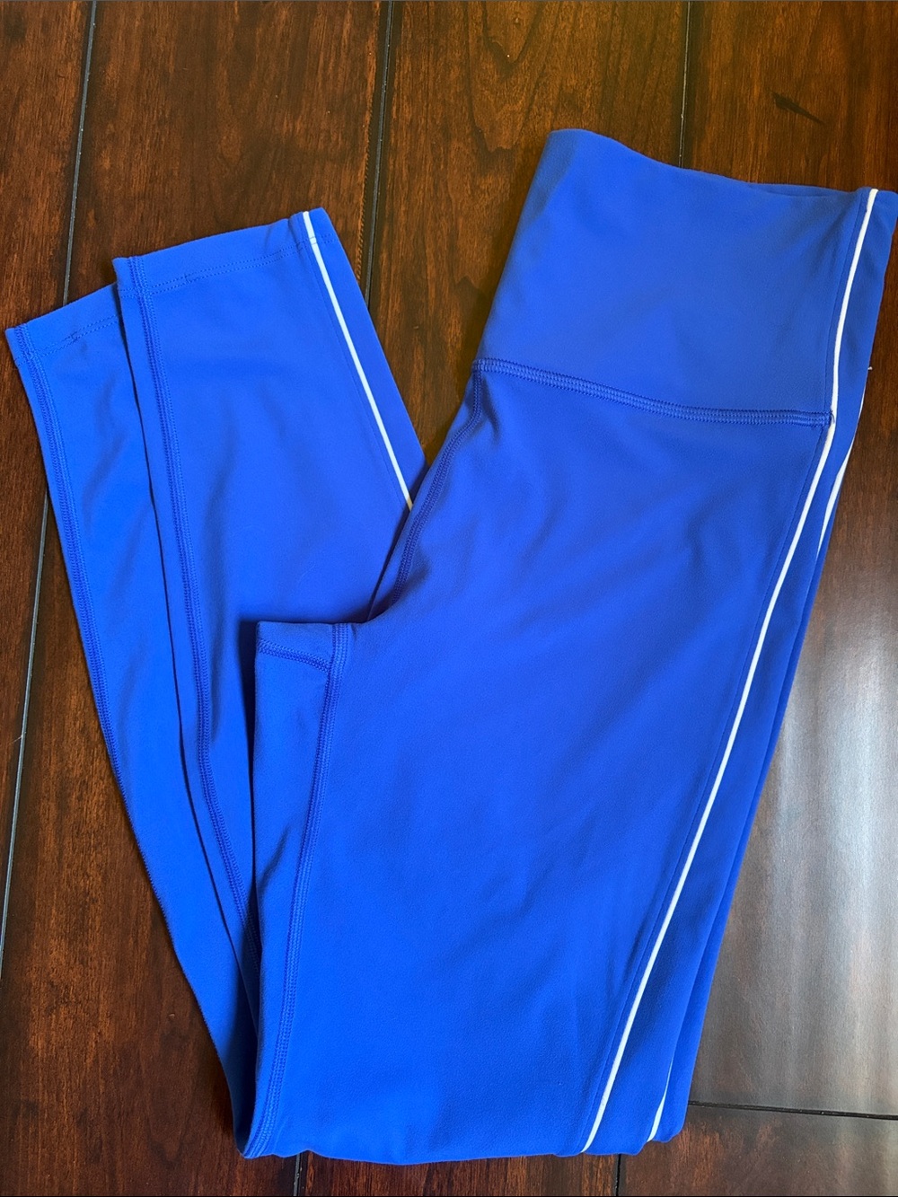 all in motion Royal Blue Leggings with White Stripe